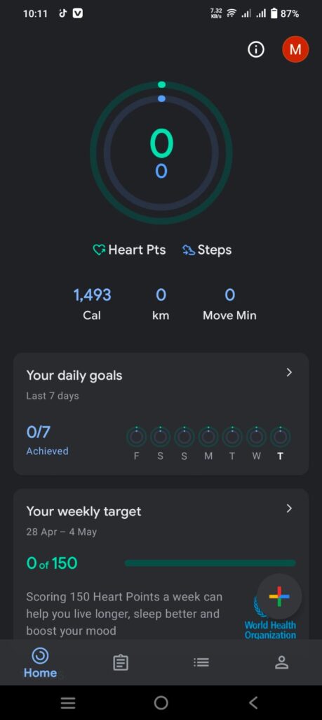 google fit health app android